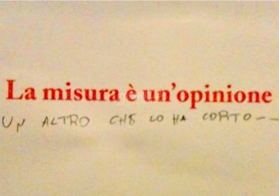 Scritte sui Muri Le dimensioni contano cap. III