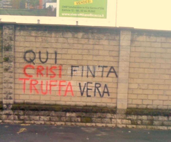 Scritte sui Muri Così non va