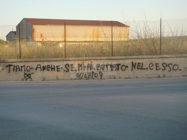 Scritte sui Muri L'amore è un sentimento forte (molto forte) ..