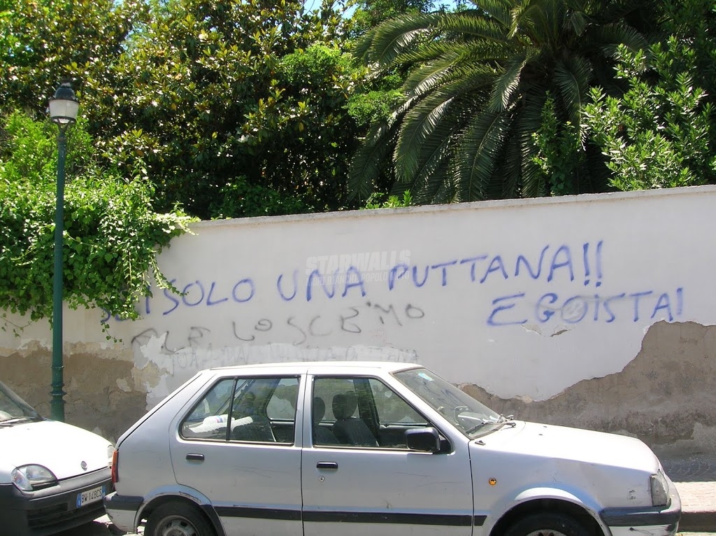 Scritte sui Muri Delusione cocente