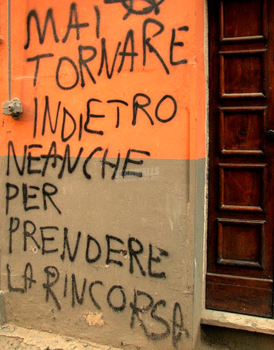 Scritte sui Muri Sempre avanti