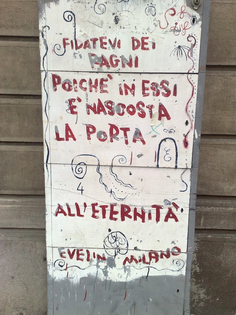 Scritte sui Muri Il senso del ragno