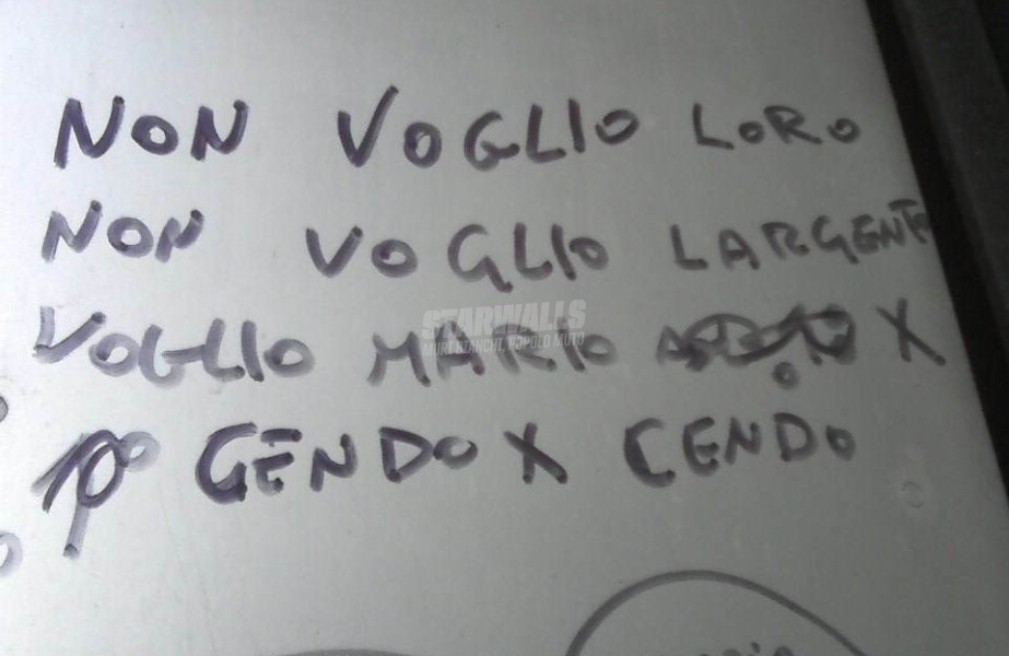 Scritte sui Muri Tamo e tamerò