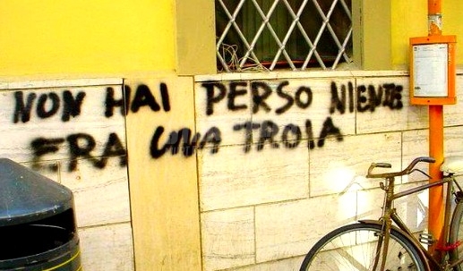 Scritte sui Muri Nessun rimpianto