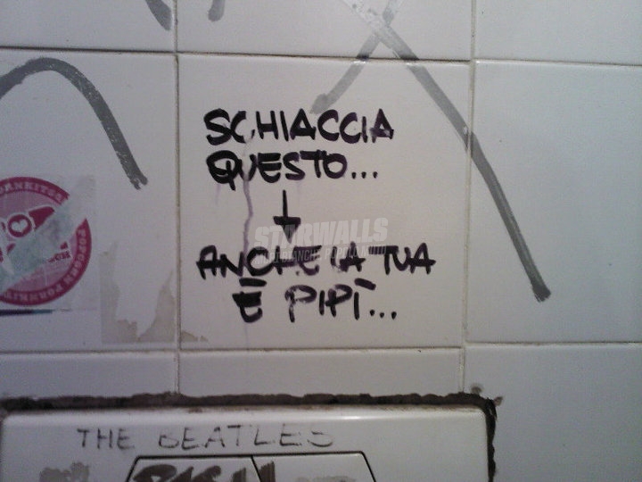 Scritte sui Muri Solo quella dei neonati è santa