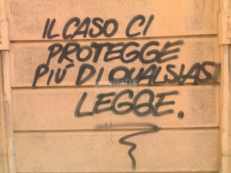 Scritte sui Muri Giurisdizione contingente