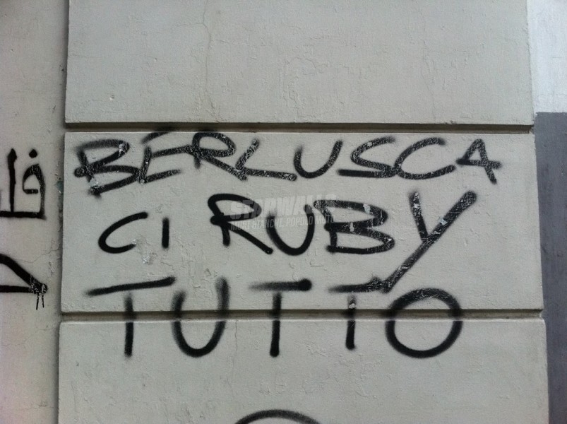 Scritte sui Muri Casso piglia tutto