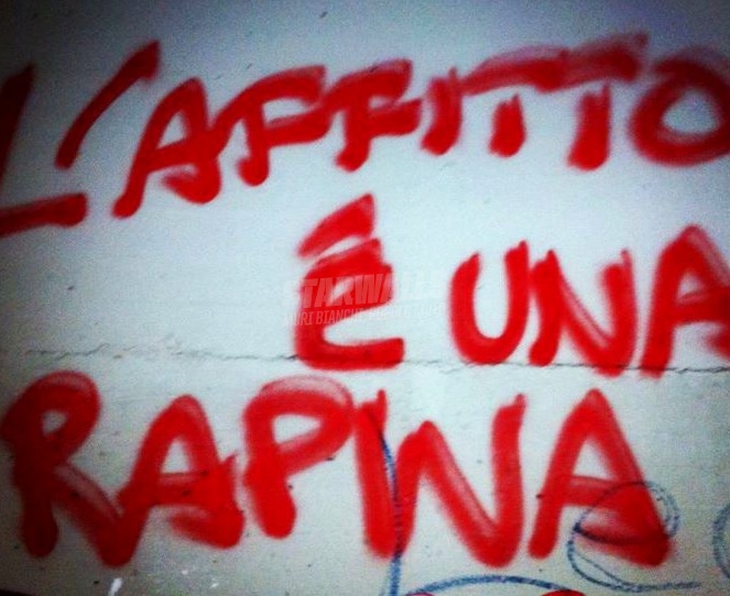 Scritte sui Muri La casa è un diritto