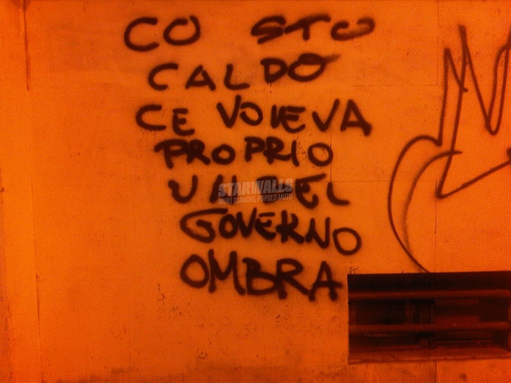 Scritte sui Muri Politici fresconi