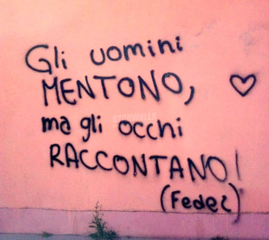 Scritte sui Muri Ti vorrei dire sui muri