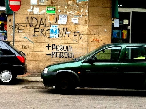 Scritte sui Muri Zona deleghistizzata