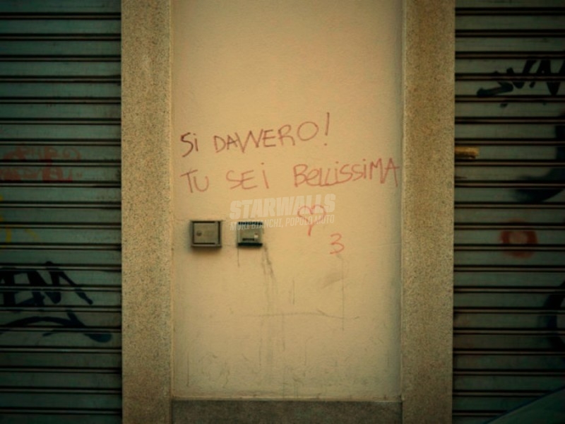 Scritte sui Muri Davvero?