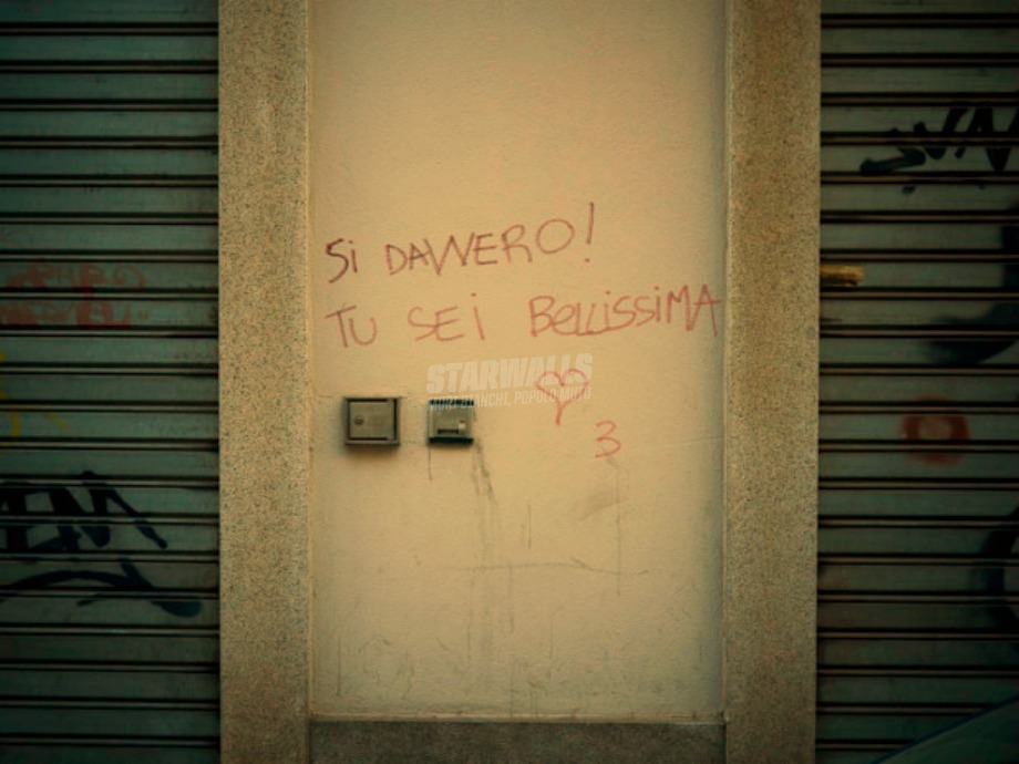 Scritte sui Muri Davvero?