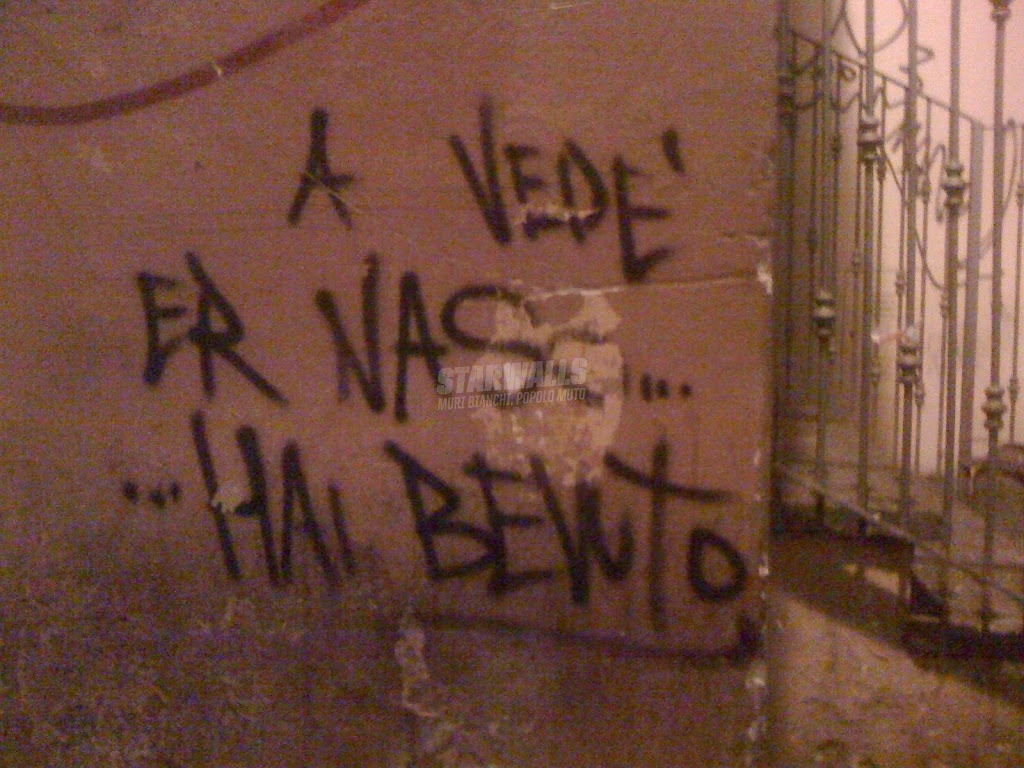 Scritte sui Muri Il naso non mente