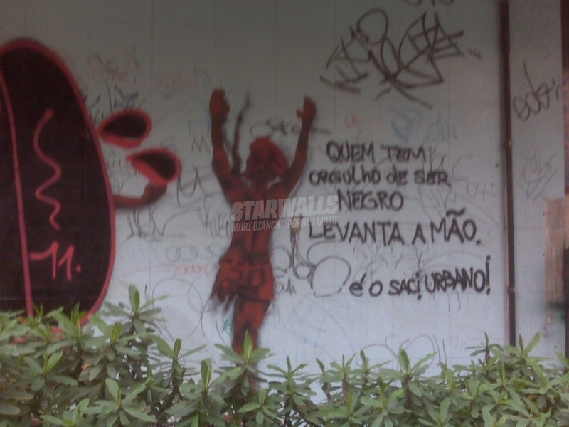 Scritte sui Muri Black power @Sao Paulo