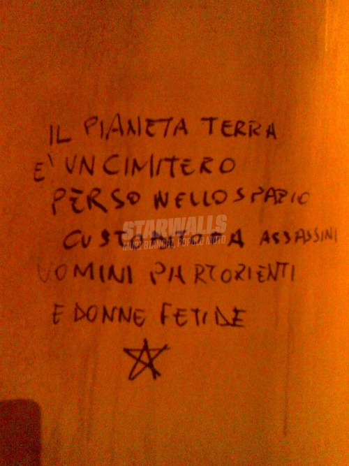 Scritte sui Muri Pessimismo galattico