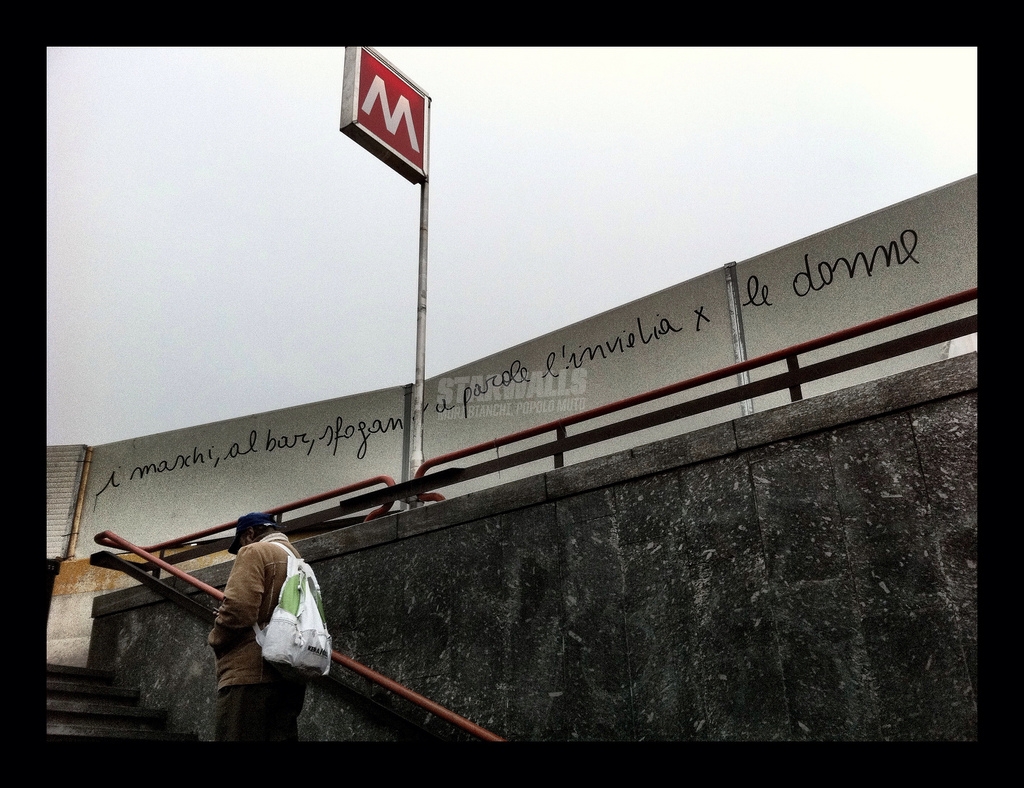 Scritte sui Muri Uomini che odiano le donne