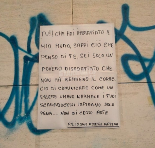 Scritte sui Muri Muri disadattati