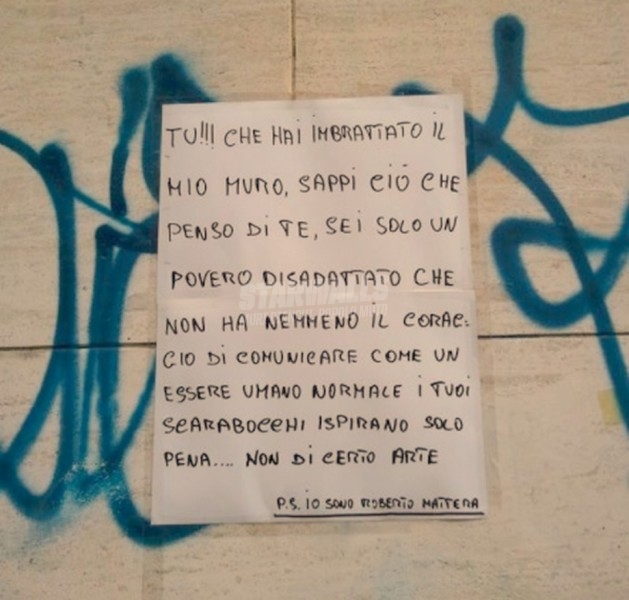 Scritte sui Muri Muri disadattati