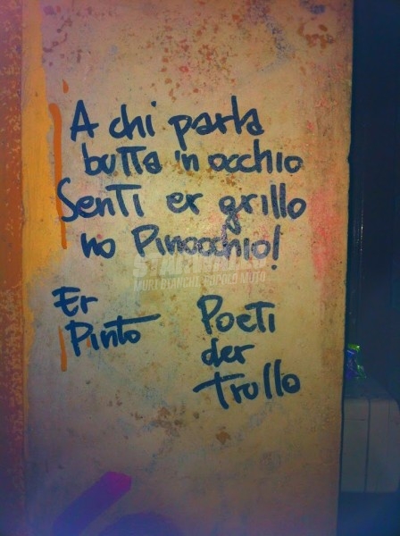 Scritte sui Muri Senti chi parla