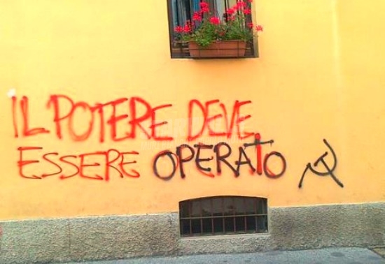 Scritte sui Muri La classe operaia va in paradosso