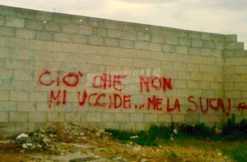 Scritte sui Muri Nietzsche de noantri