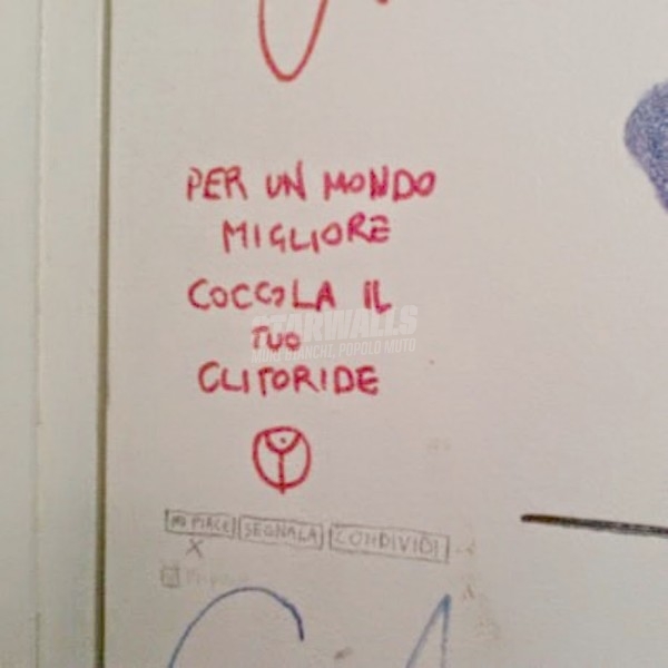 Scritte sui Muri Clitoterapia