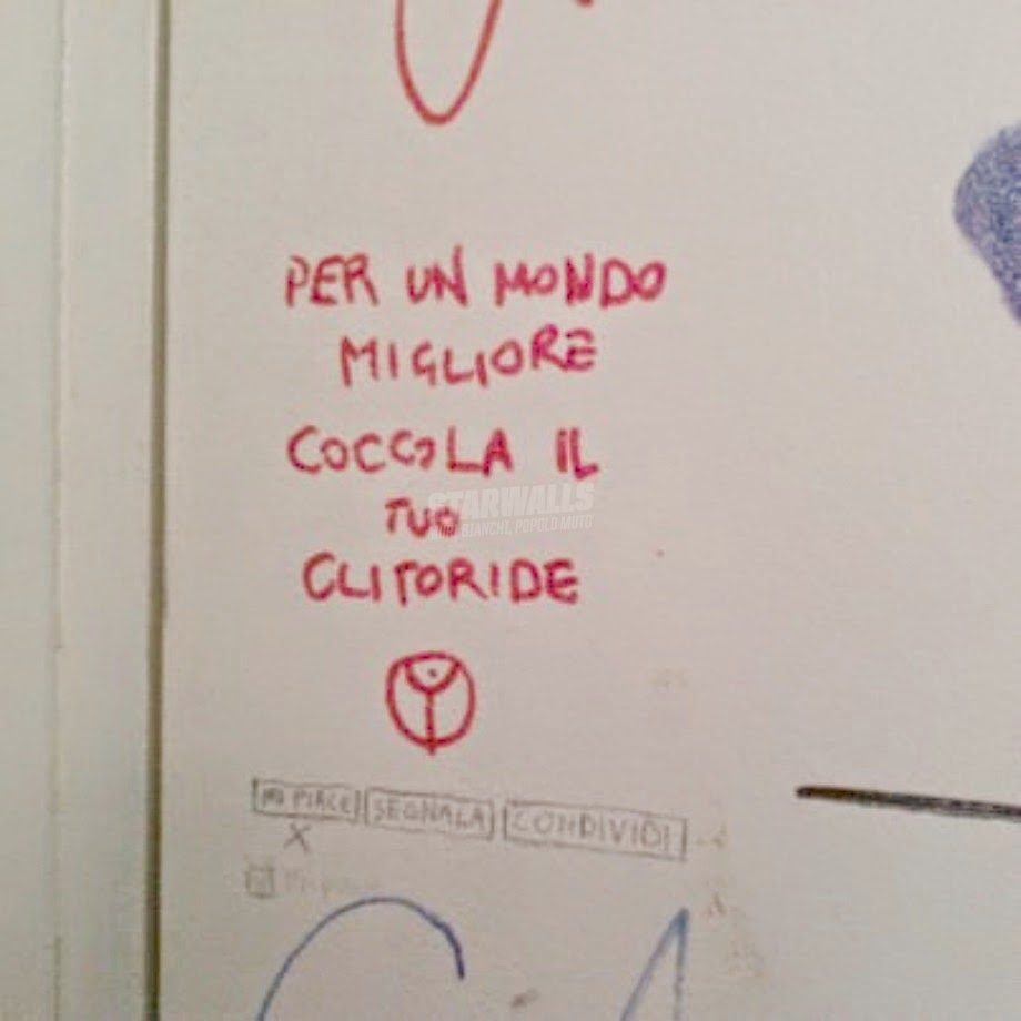 Scritte sui Muri Clitoterapia