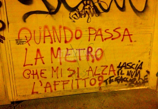 Scritte sui Muri Ansia da canone