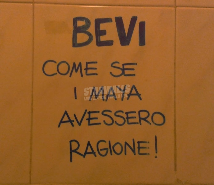 Scritte sui Muri Bevi consapevolmente