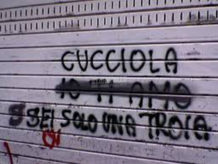 Scritte sui Muri L'amore è eterno....finché dura