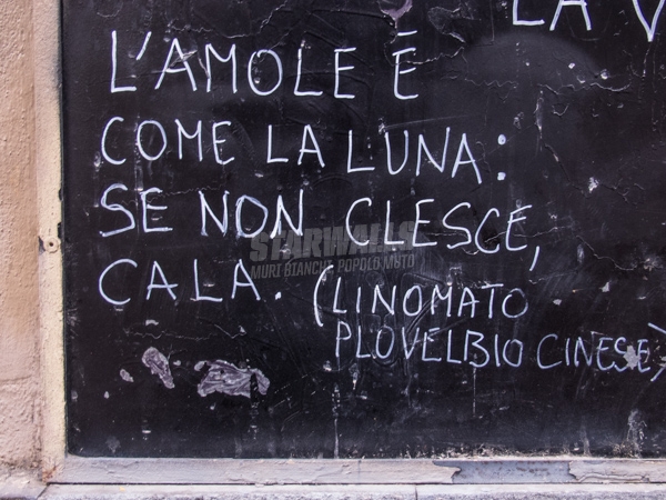 Scritte sui Muri Chinatown docet