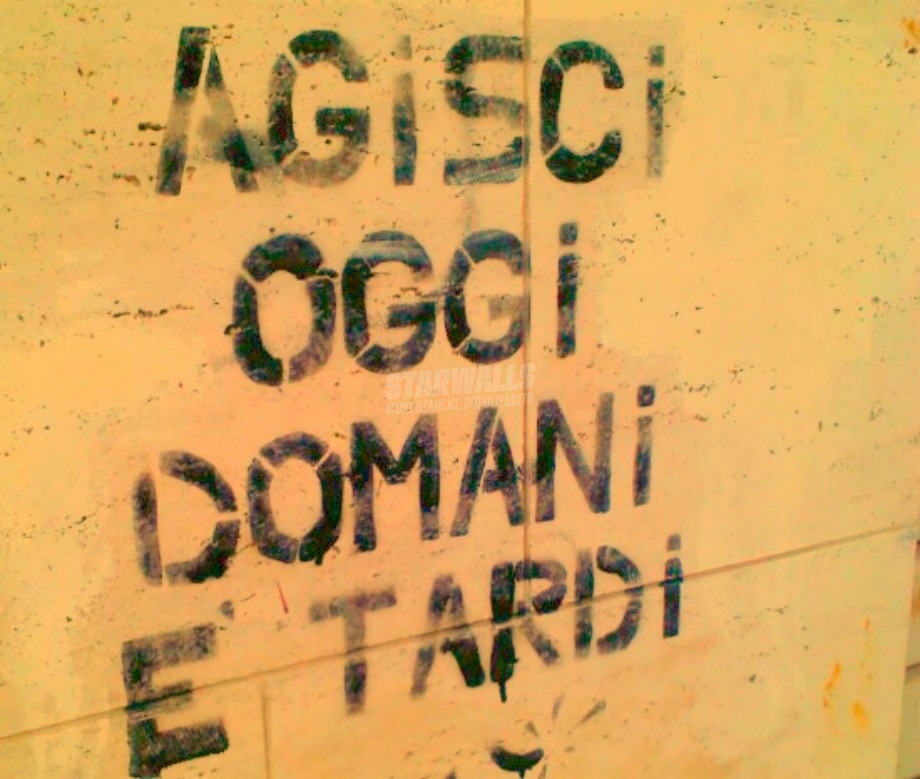 Scritte sui Muri Carpe diem