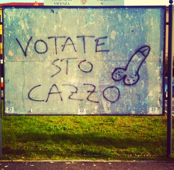 Scritte sui Muri Voto utile