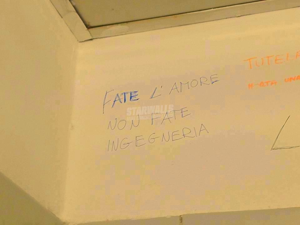 Scritte sui Muri Orientamento universitario cap. I