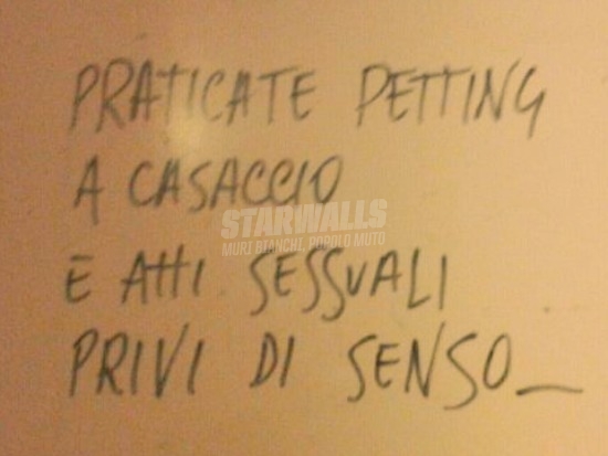 Scritte sui Muri Darsi da fare