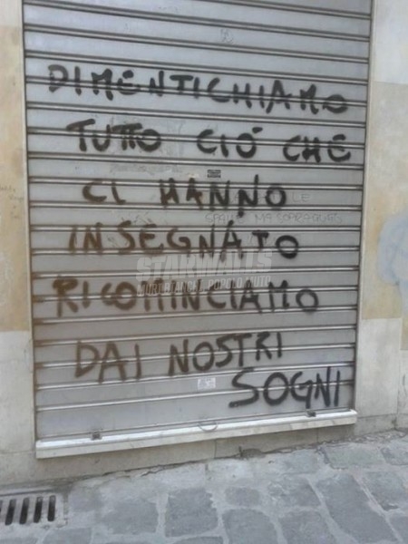 Scritte sui Muri Un nuovo inizio