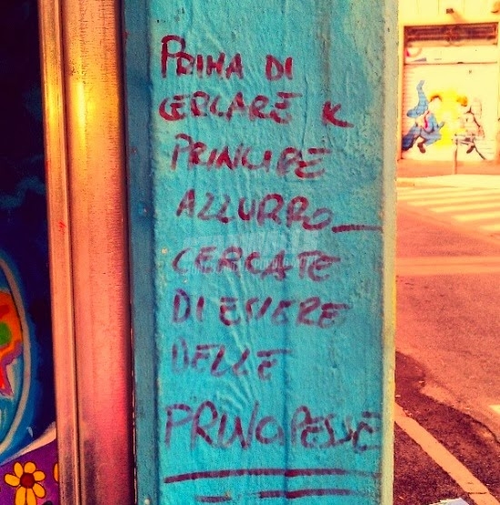 Scritte sui Muri Esortazione