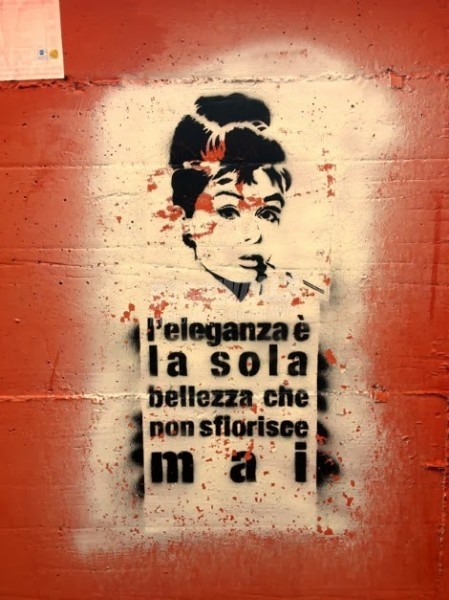 Scritte sui Muri Cit. Audrey Hepburn