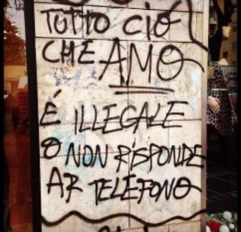 Scritte sui Muri Situazione difficile