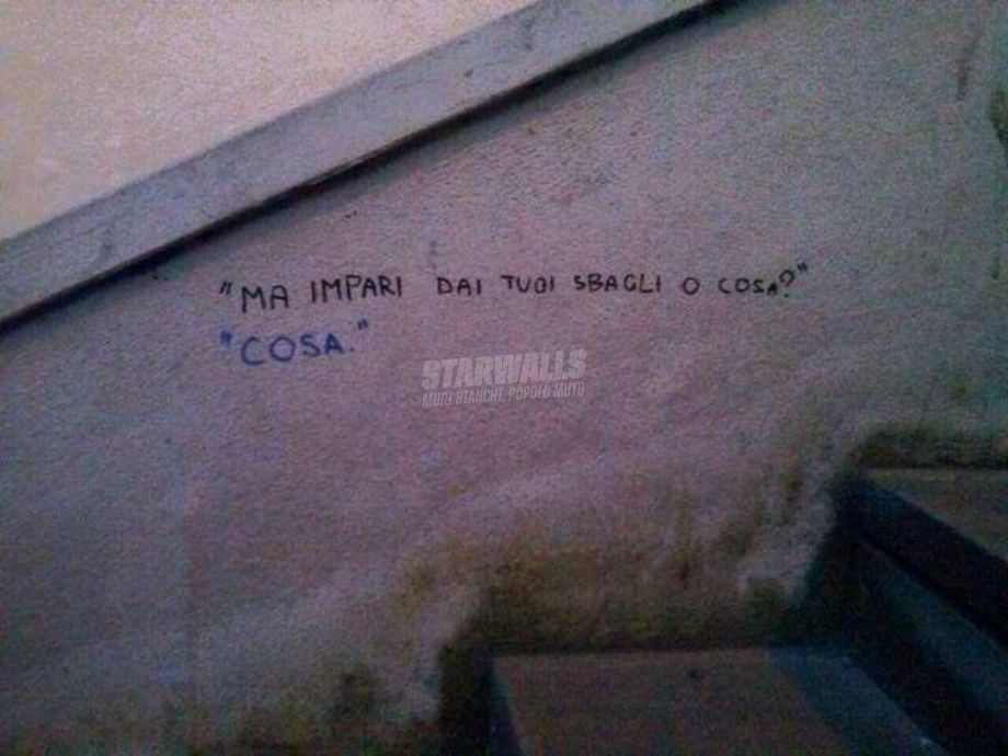 Scritte sui Muri La risposta giusta