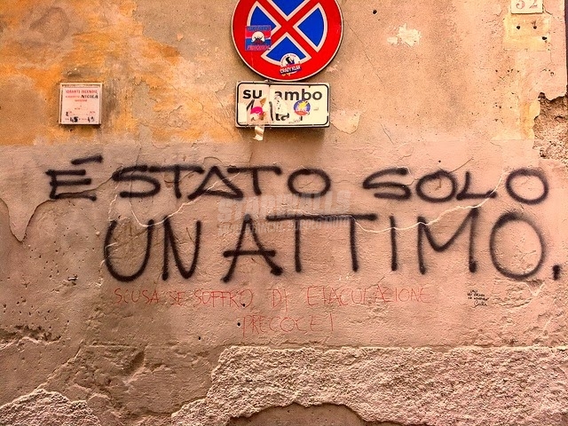 Scritte sui Muri Già fatto?