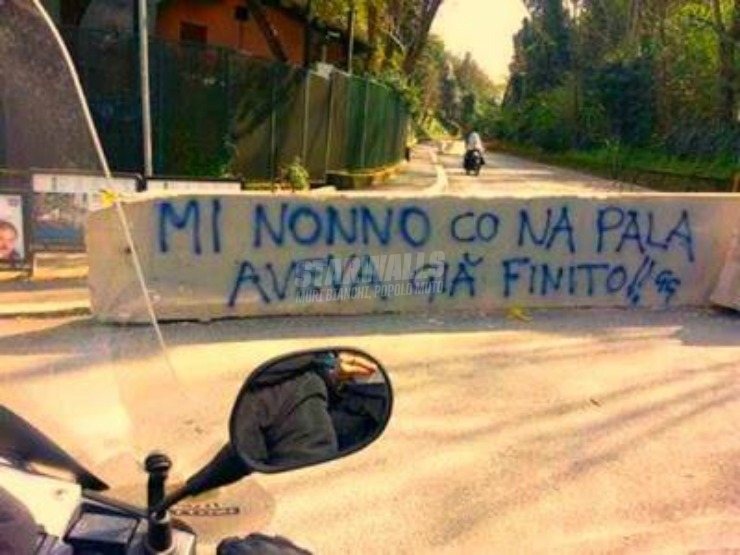 Scritte sui Muri Lavori in corso