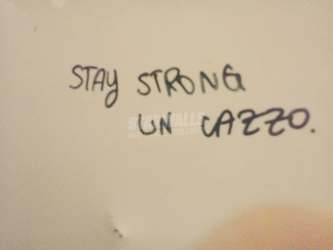 Scritte sui Muri Sconfortato