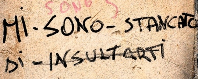 Scritte sui Muri Sfinito