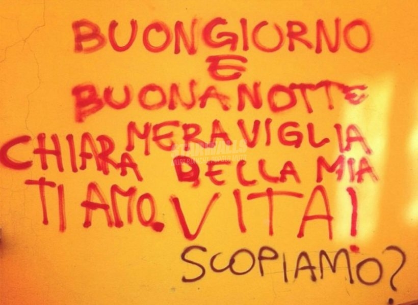 Scritte sui Muri Sommessamente Chiara (di nome e di fatto)