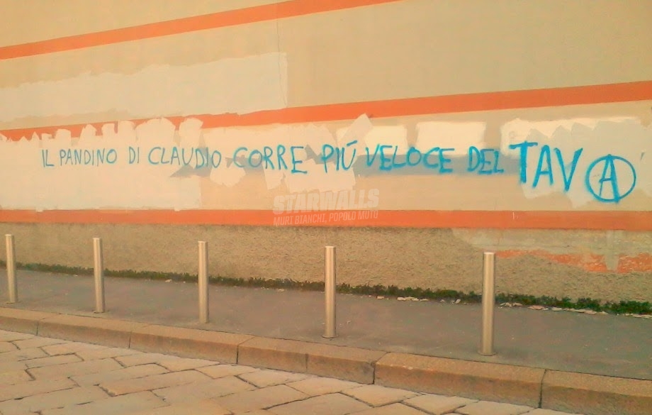 Scritte sui Muri Alta Velocità ?