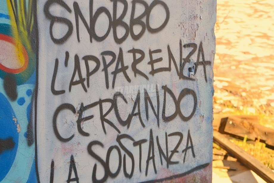 Scritte sui Muri Badare al sodo