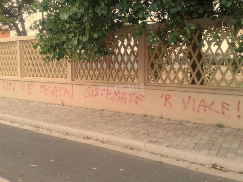 Scritte sui Muri Il cittadino pretende