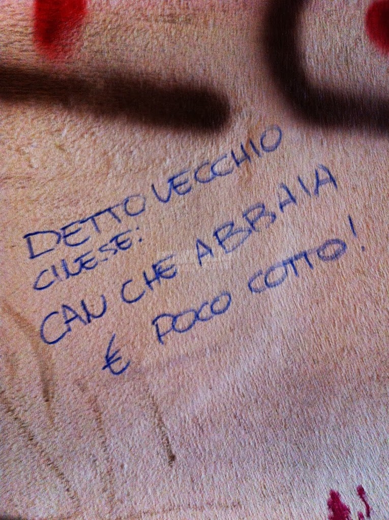 Scritte sui Muri Proverbio cinese